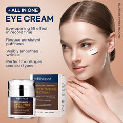 ElySeoul peptide-rich formula close-up indicating anti-aging care around the eye