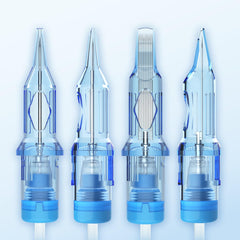 Emalla Eliot needles close-up tips enable sharp outlining and controlled ink flow.