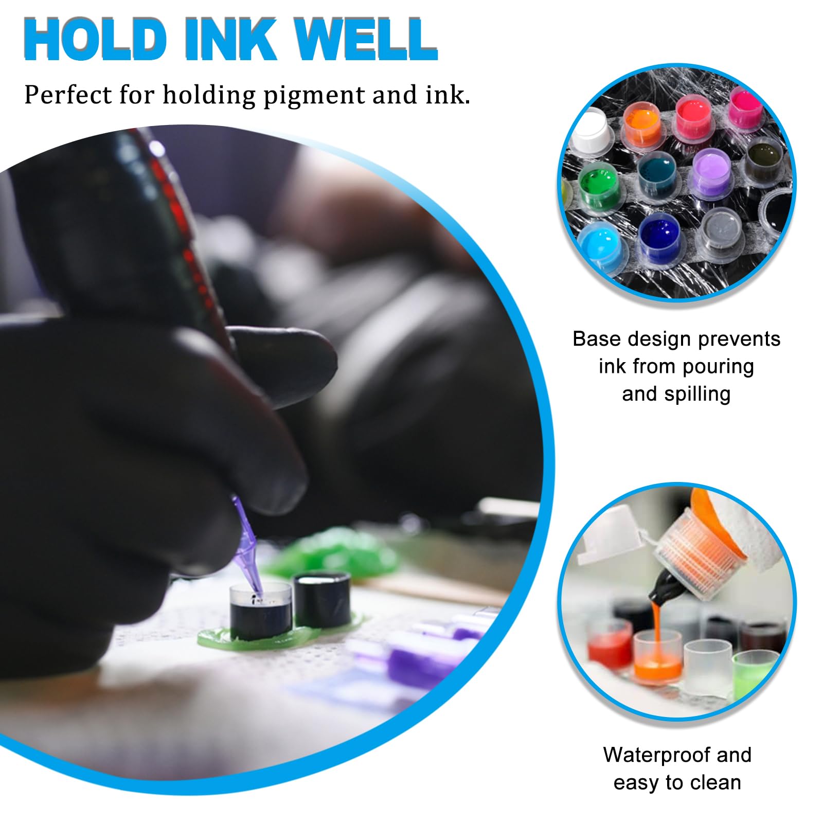 Closeup of Emalla ink cap reveals a precise 11mm cup
