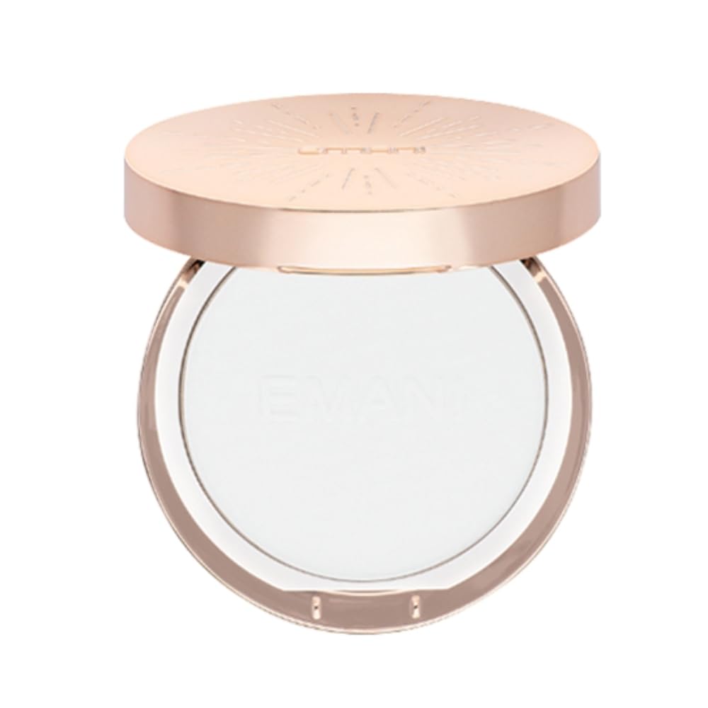 Emani Bye Bye Shine Setting Powder compact open showing matte, shine-control finish.