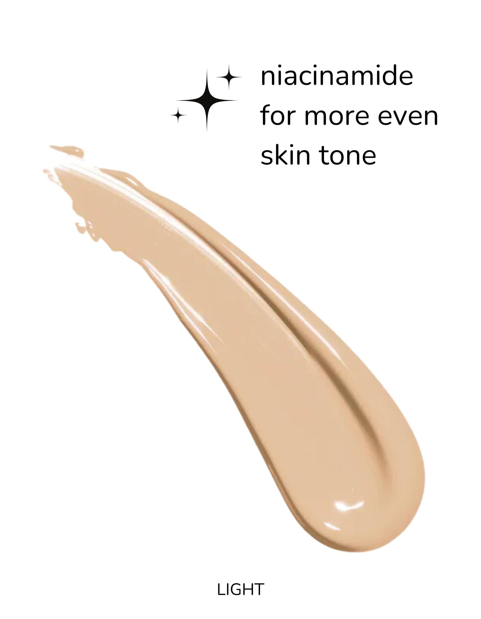 Applying with a brush demonstrates buildable coverage for day-to-night looks.