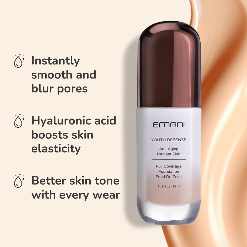 Face glow shot emphasizes radiant, healthy-looking skin with a natural finish.