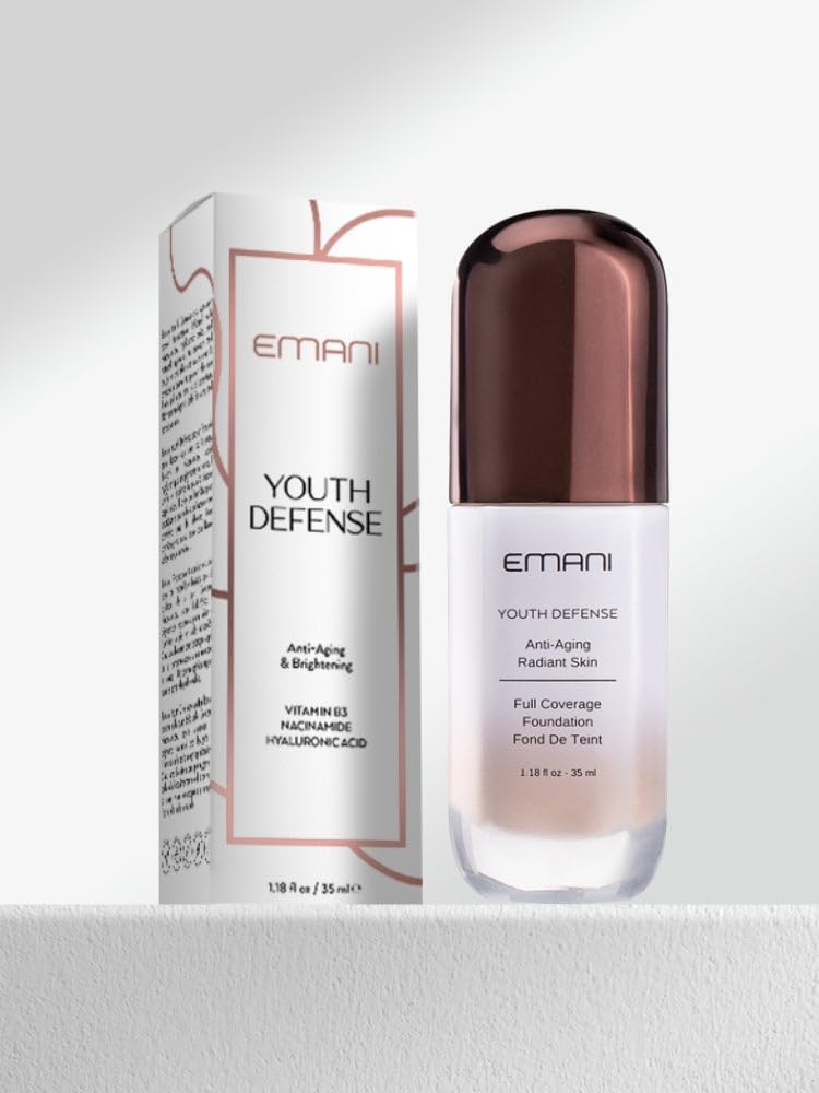 Swatch on skin shows natural finish and balanced tone suitable for various skin types.
