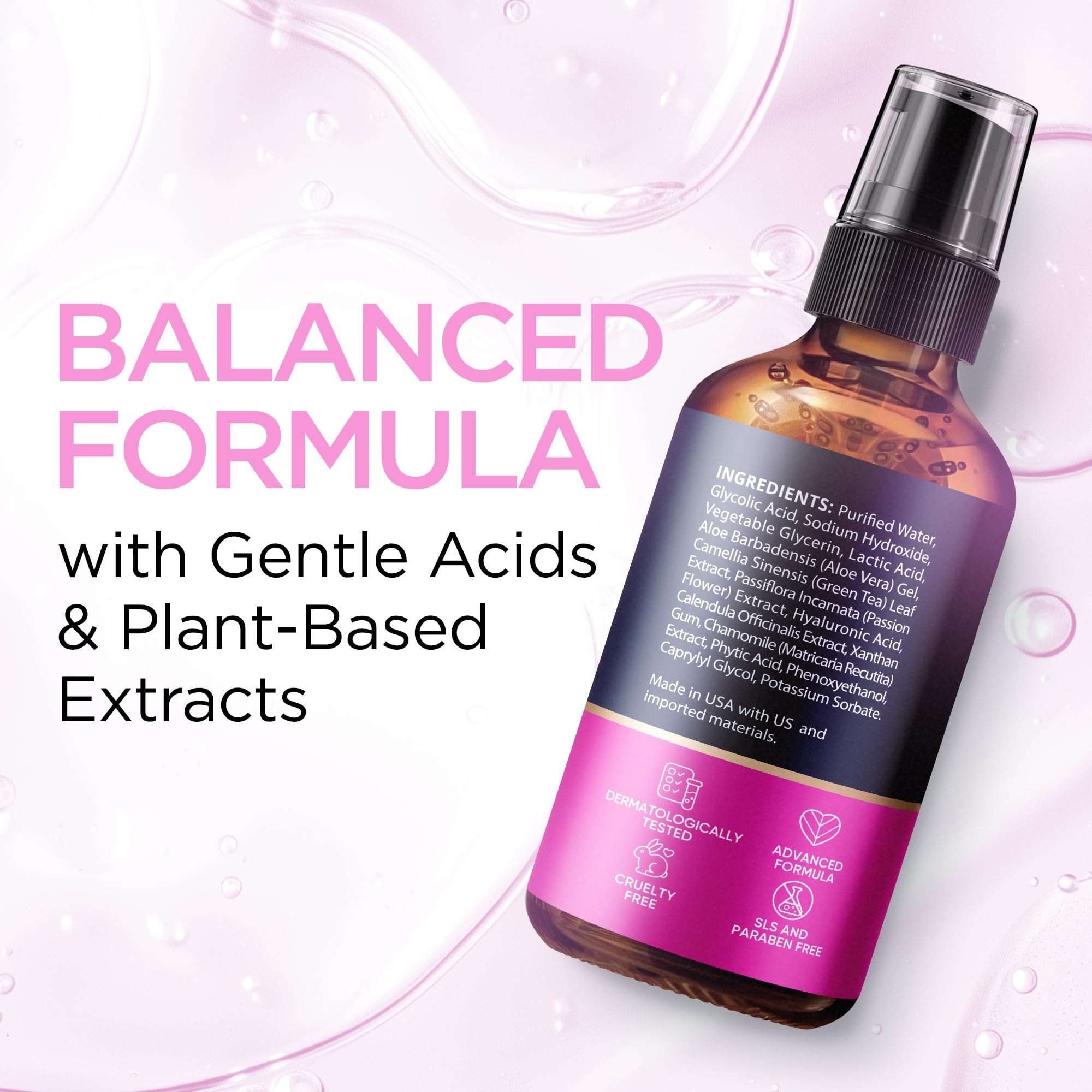 Pump dispenser on Ember Cloud serum for easy daily use.