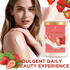 Fragrance of Embleaf strawberry body butter with long lasting scent
