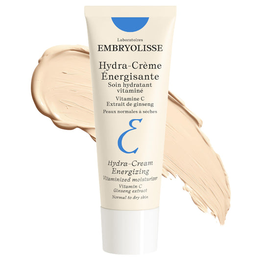 Embryolisse Vitamin C Energizing Moisturizer bottle with bright packaging for hydrated, radiant skin.