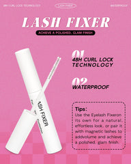 EMEDA wearer demonstrates natural movement with magnetic lashes