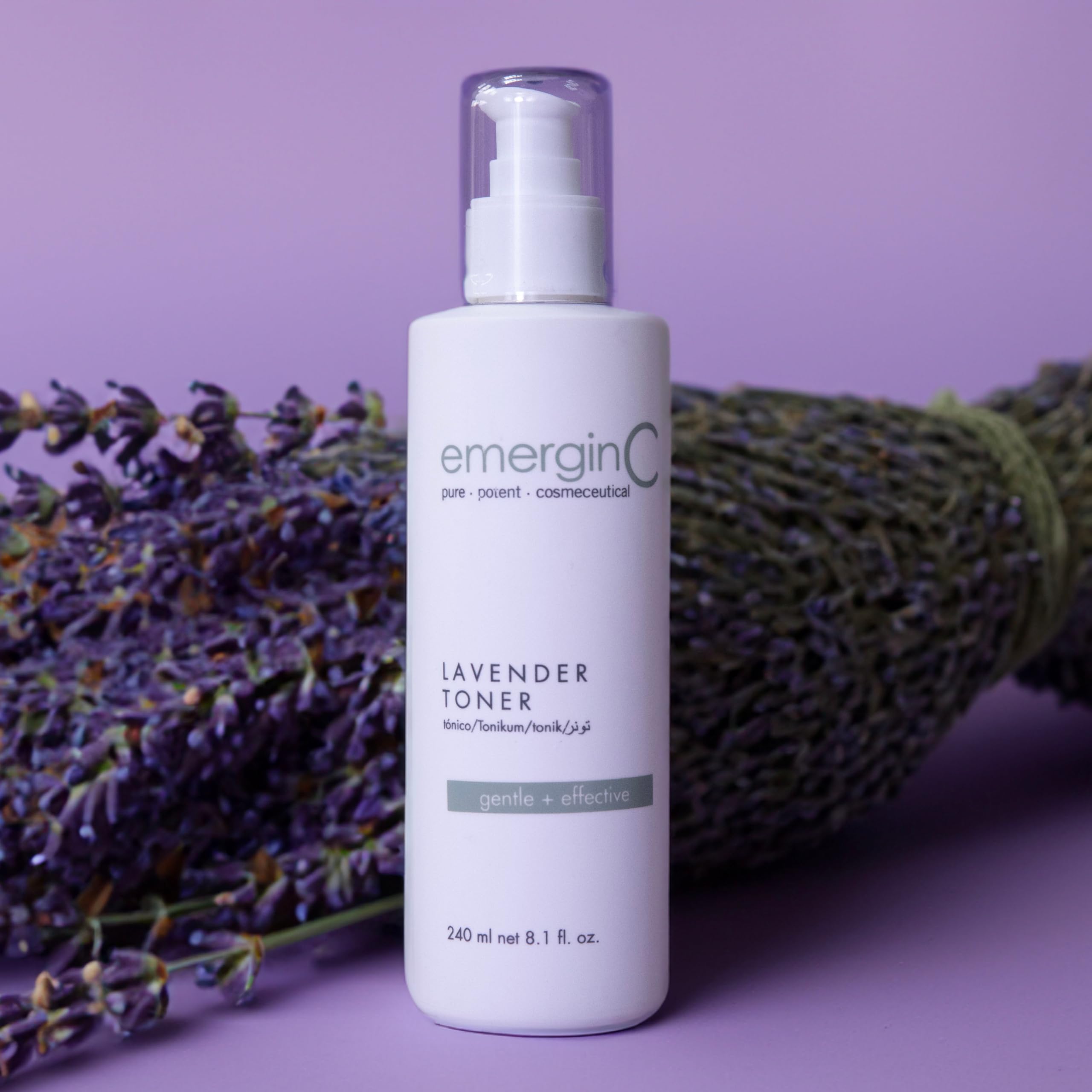 emerginC chamomile botanicals emphasizing soothing properties for redness-prone skin