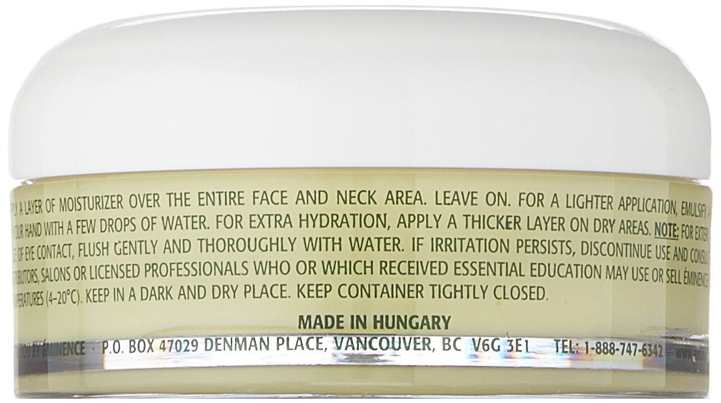 Eminence aloe vera and rosemary ingredients—gentle soothing blend