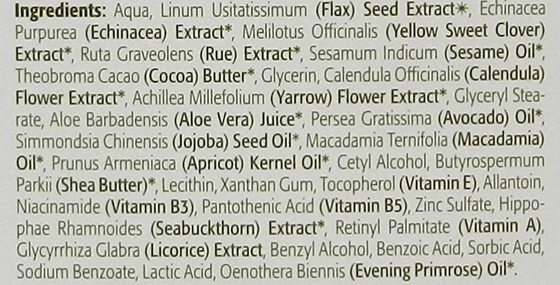 Eminence Apricot Calendula Nourishing Cream on face, providing dewy glow.