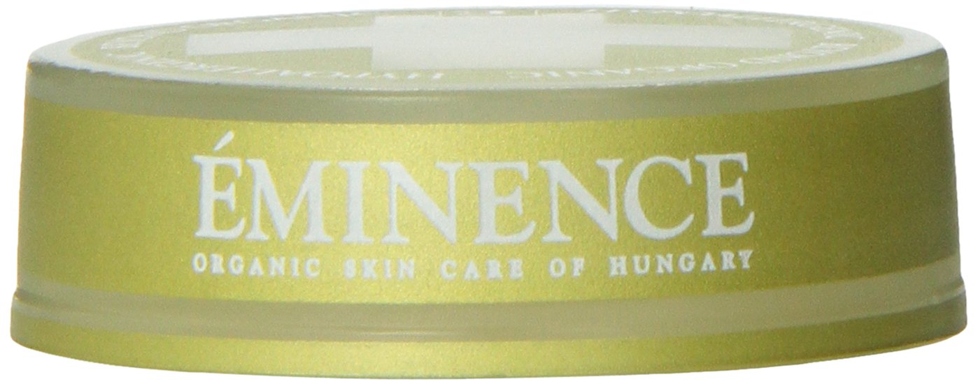 Eminence Bearberry Eye Repair Cream bottle highlights compact, hydrating eye care for daily use