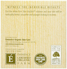 Close up on elasticity perception with Eminence Firm Skin Acai Moisturizer