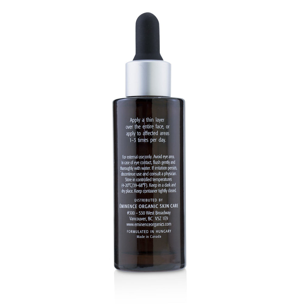 Eminence Marine Flower Peptide serum beside botanicals, suggesting a revitalizing routine for a radiant look