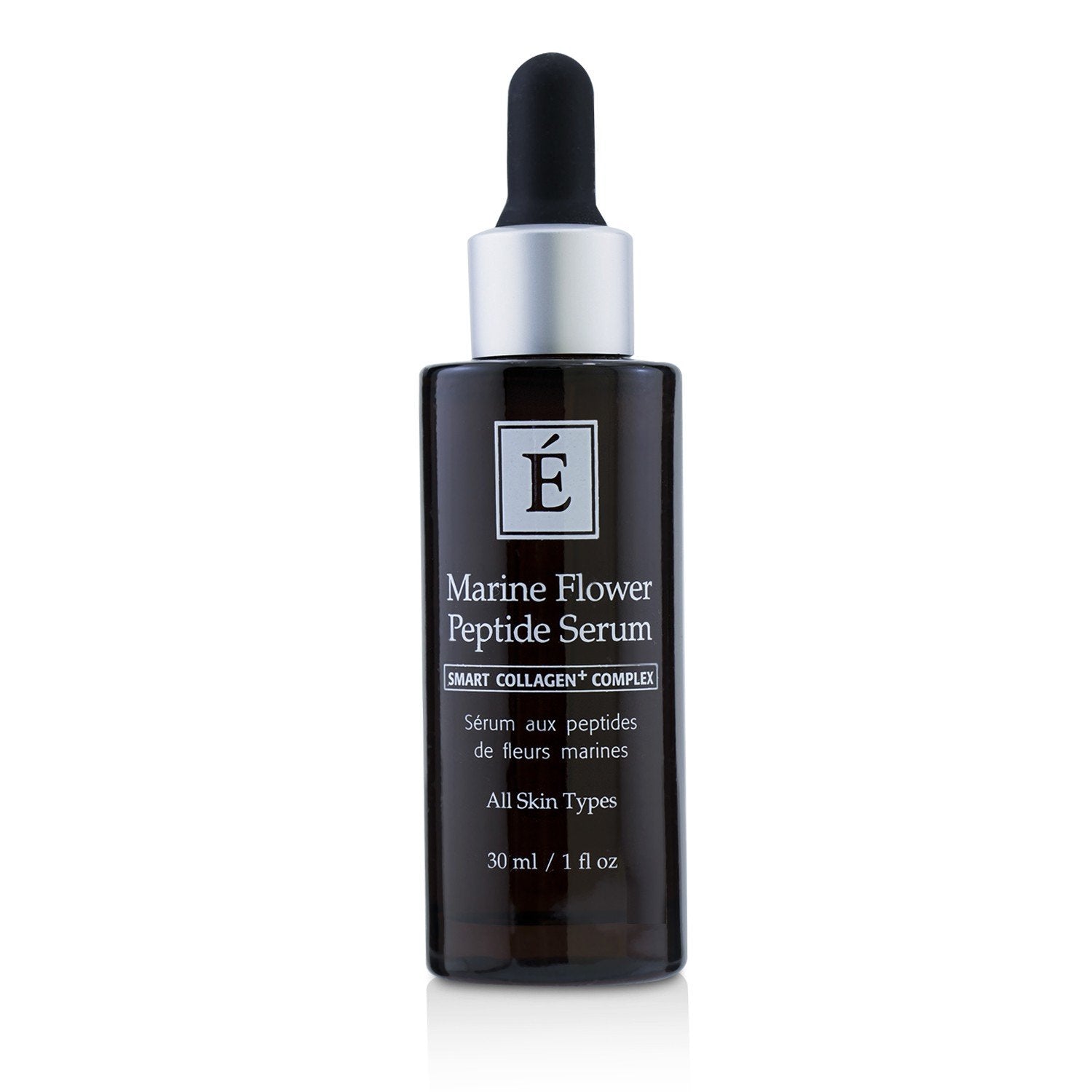 Close-up of Eminence Marine Flower Peptide gel texture; absorbs quickly for comfortable daily use