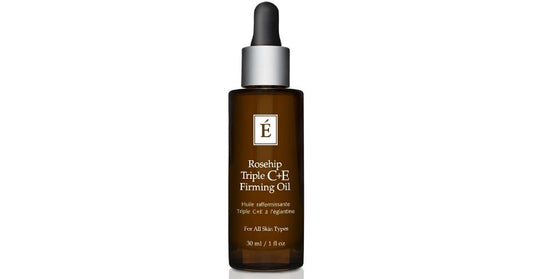 Eminence Rosehip Triple C+E Firming Oil bottle, 1 oz, for nourishing facial care