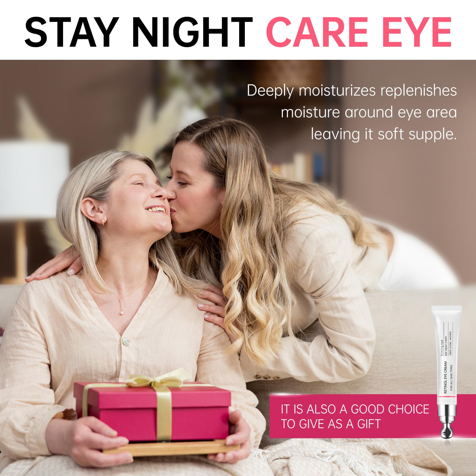 Emisun 0.7 oz eye cream packaging ready for use