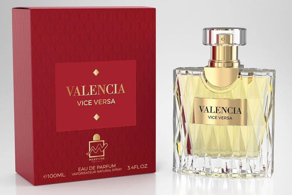 Emper Milestone Valencia Vice Versa bottle, ideal for evening wear and gifting.
