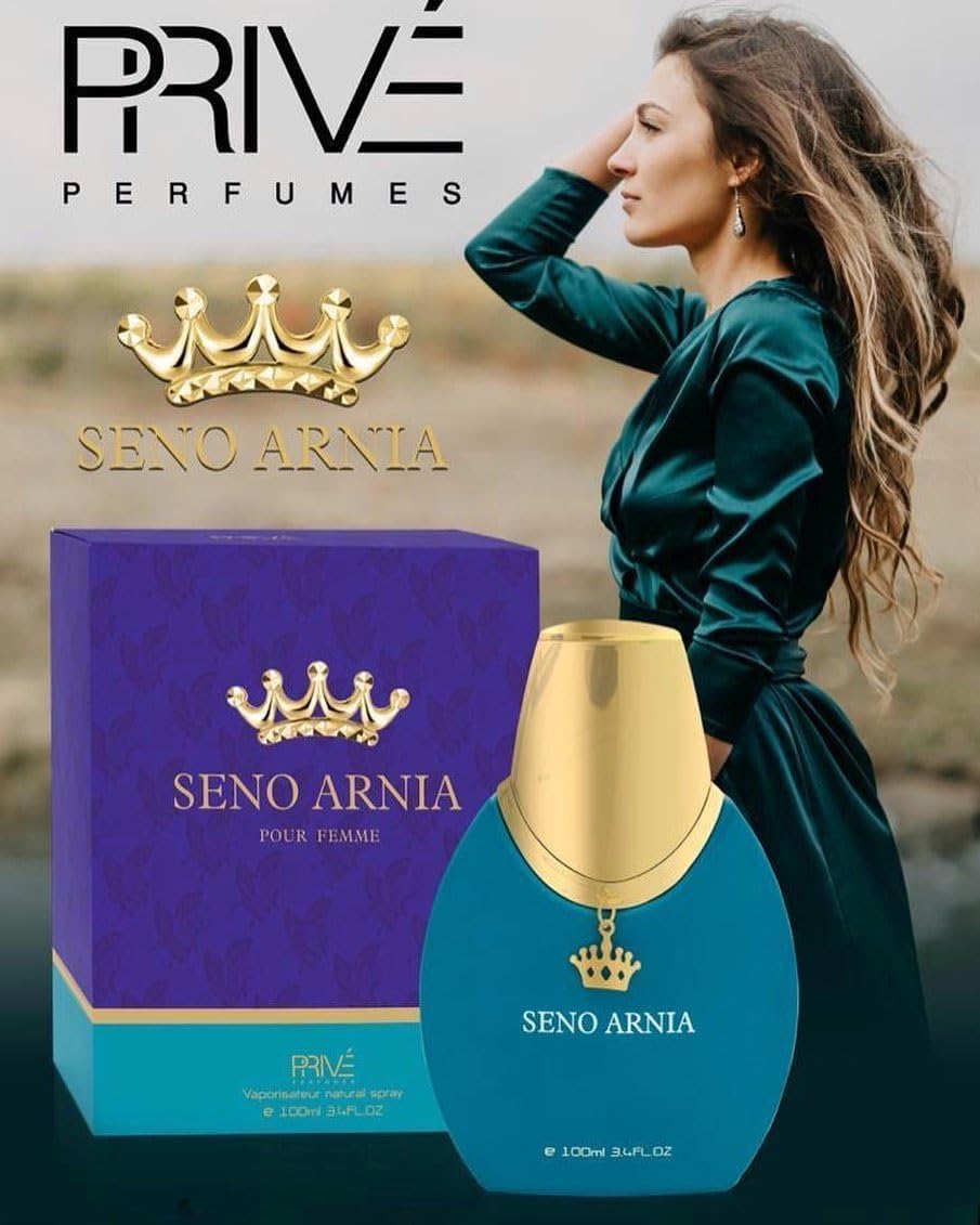Emper Seno Arnia box packaging shown as a gift-ready presentation.