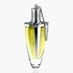 Emper Spada Oro EDP lifestyle on dresser elevates vanity routine.