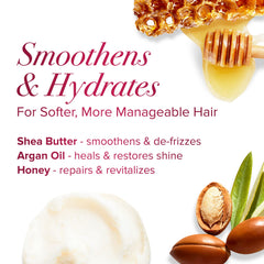én Love Moisture Crush Shampoo bottle with coconut milk and aloe illustration for hydration.