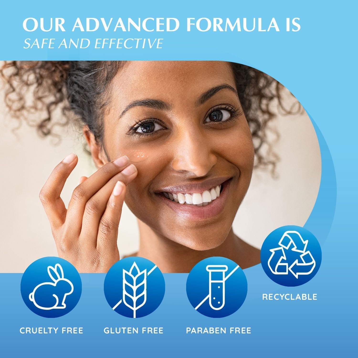 EnaSkin retail display suggests simple, effective dark spot care at home