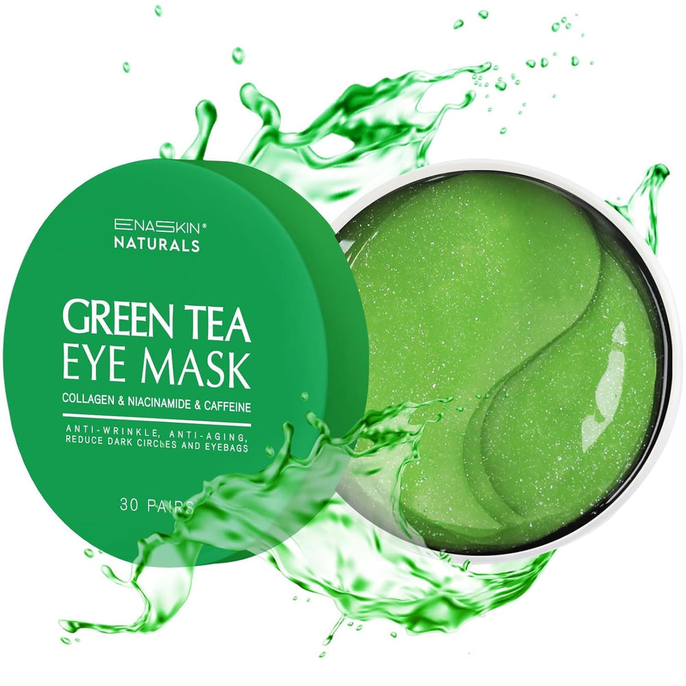 Enaskin Naturals eye patches closeup highlighting cooling gel texture