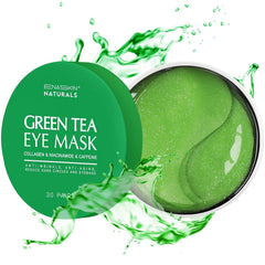 Enaskin Naturals eye patches closeup highlighting cooling gel texture
