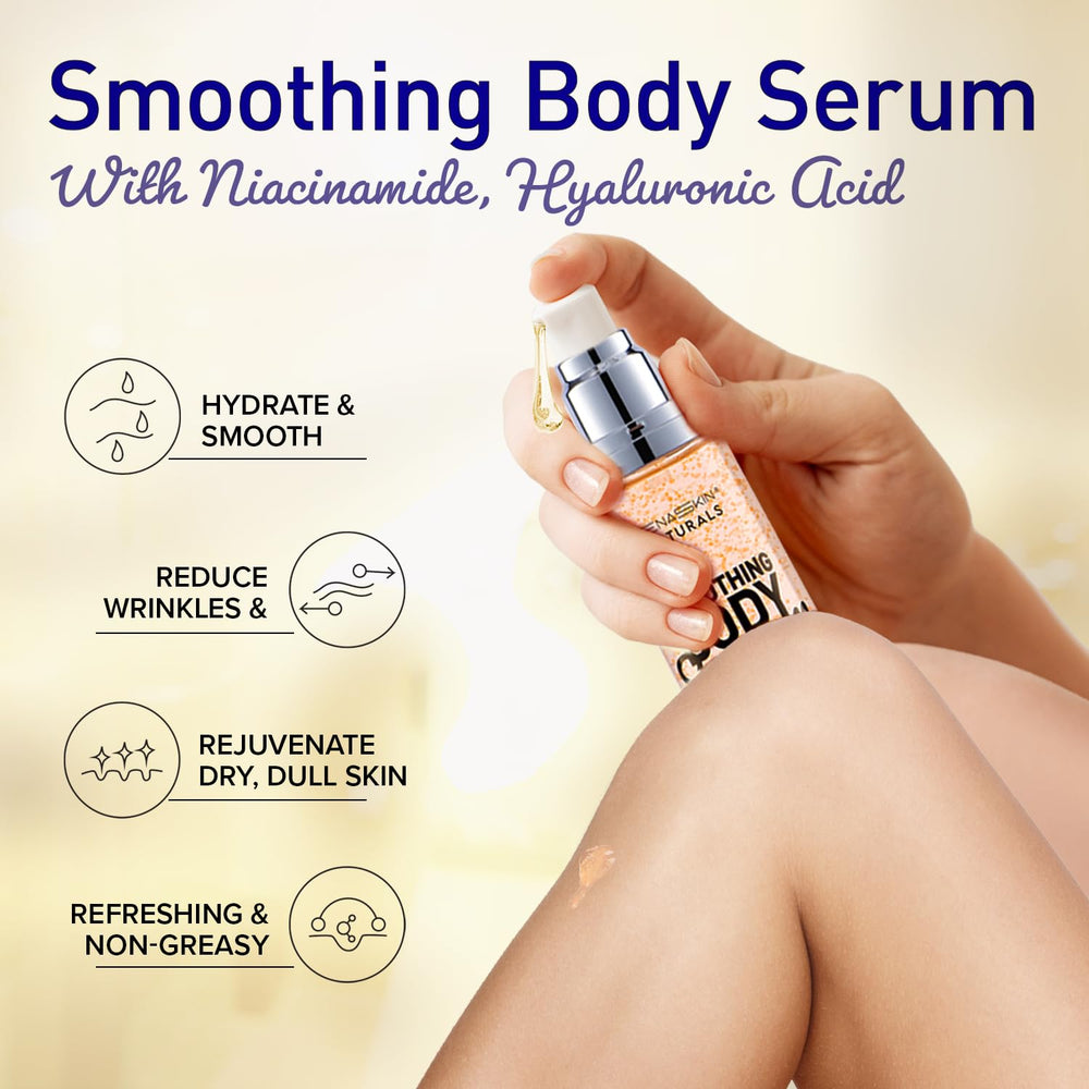Enaskin Naturals hyaluronic acid niacinamide ingredients panel suggests hydration and barrier support.