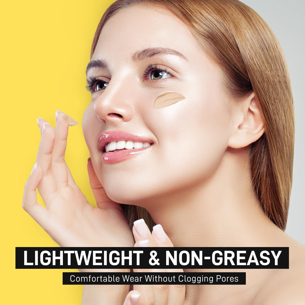 Enaskin Naturals texture absorbed quickly with no white cast on skin
