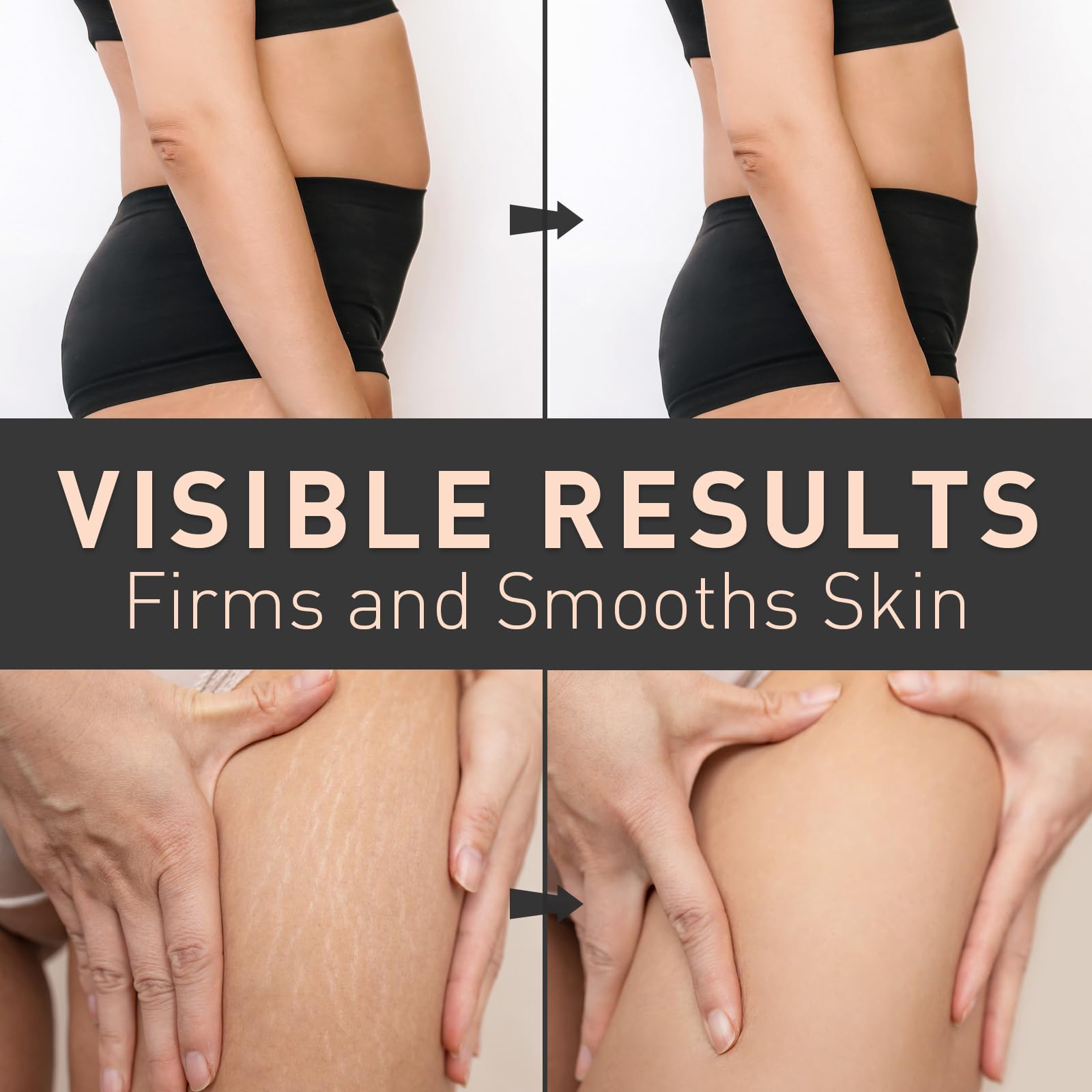 Enaskin Naturals Belly Firming Cream absorbs quickly for hydrated skin.