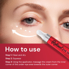 Hydrating eye cream from Enaskin Naturals delivering 24-hour moisture to the eye contour.