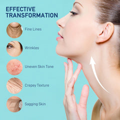 Push-top cap on Enaskin Naturals Retinol Neck Cream enables clean, controlled application.