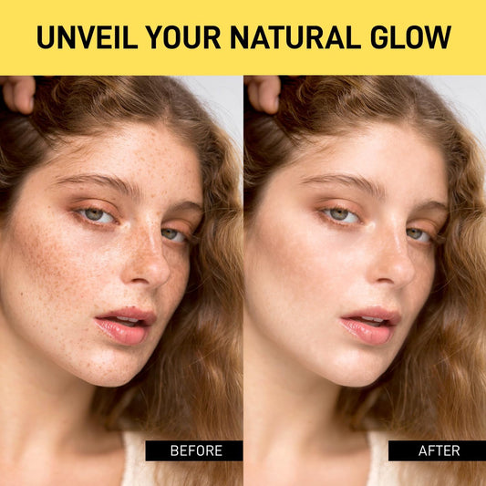 Enaskin Naturals tinted cream swirl showing universal color correction for natural finish