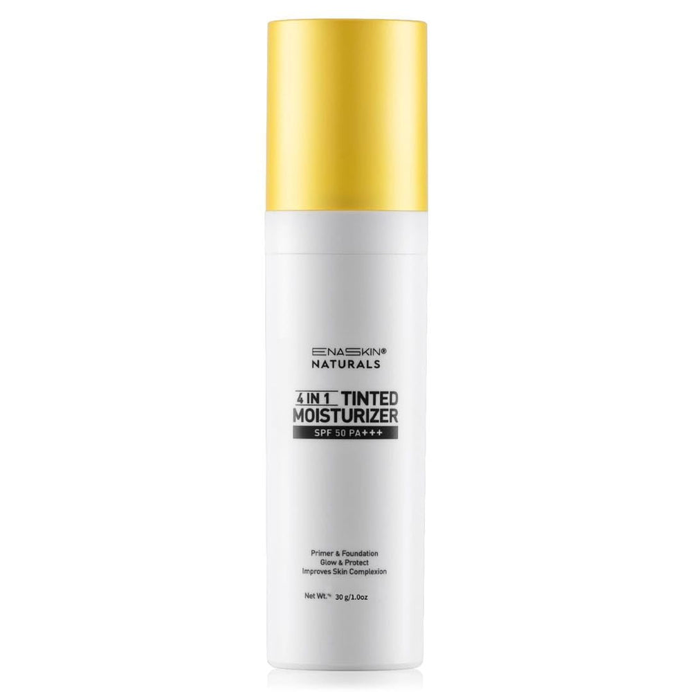 Enaskin Naturals Tinted Moisturizer Face delivers light coverage for a natural, hydrated look.