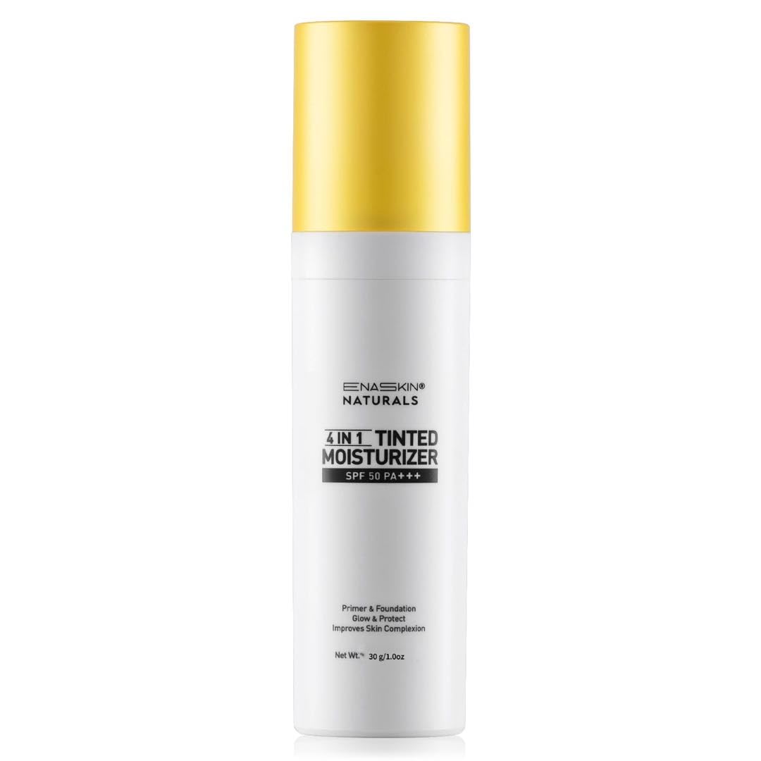 Enaskin Naturals Tinted Moisturizer Face delivers light coverage for a natural, hydrated look.