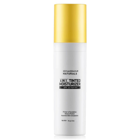 Enaskin Naturals Tinted Moisturizer Face delivers light coverage for a natural, hydrated look.