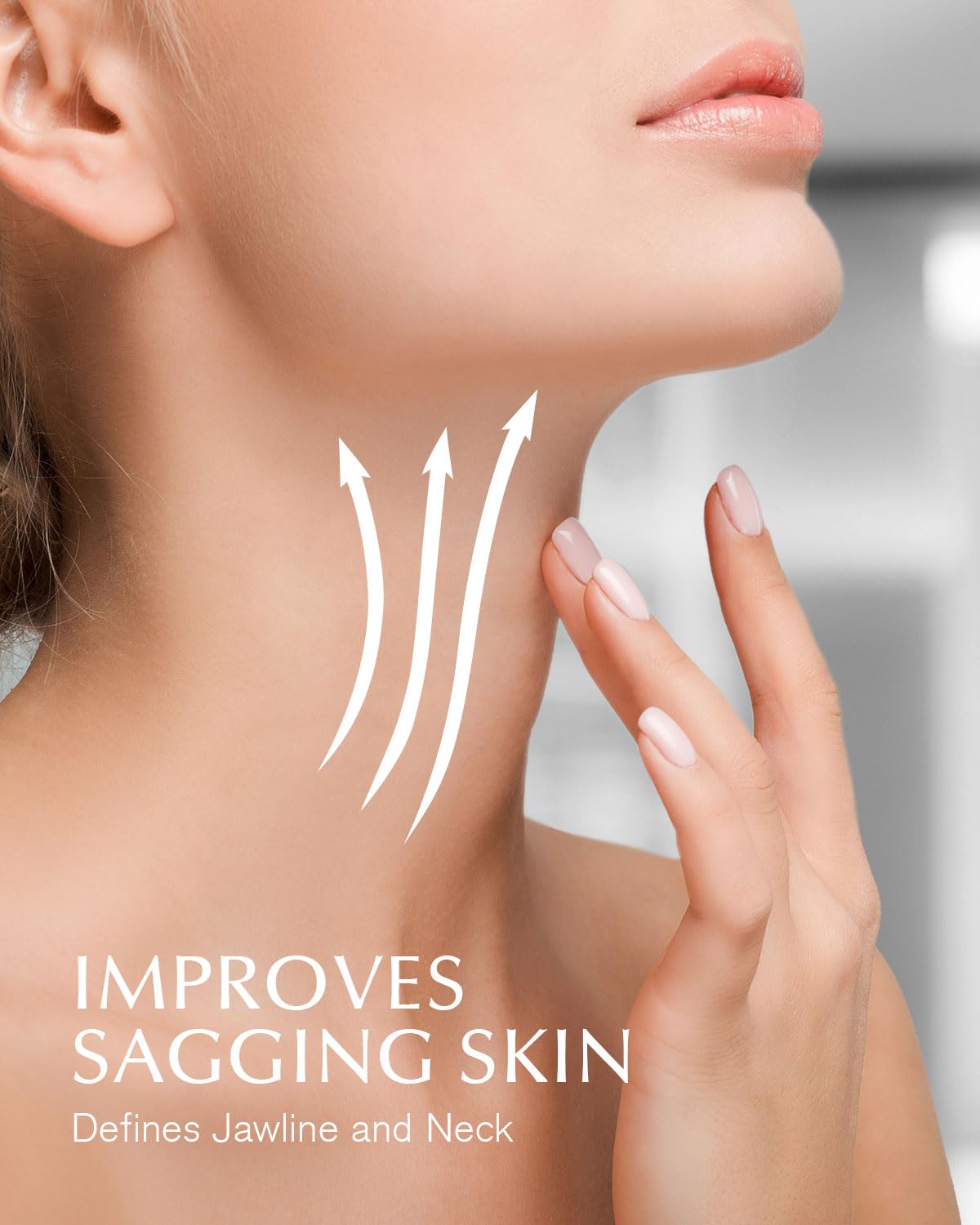 EnaSkin moisturizer swatch demonstrates quick absorption on skin.