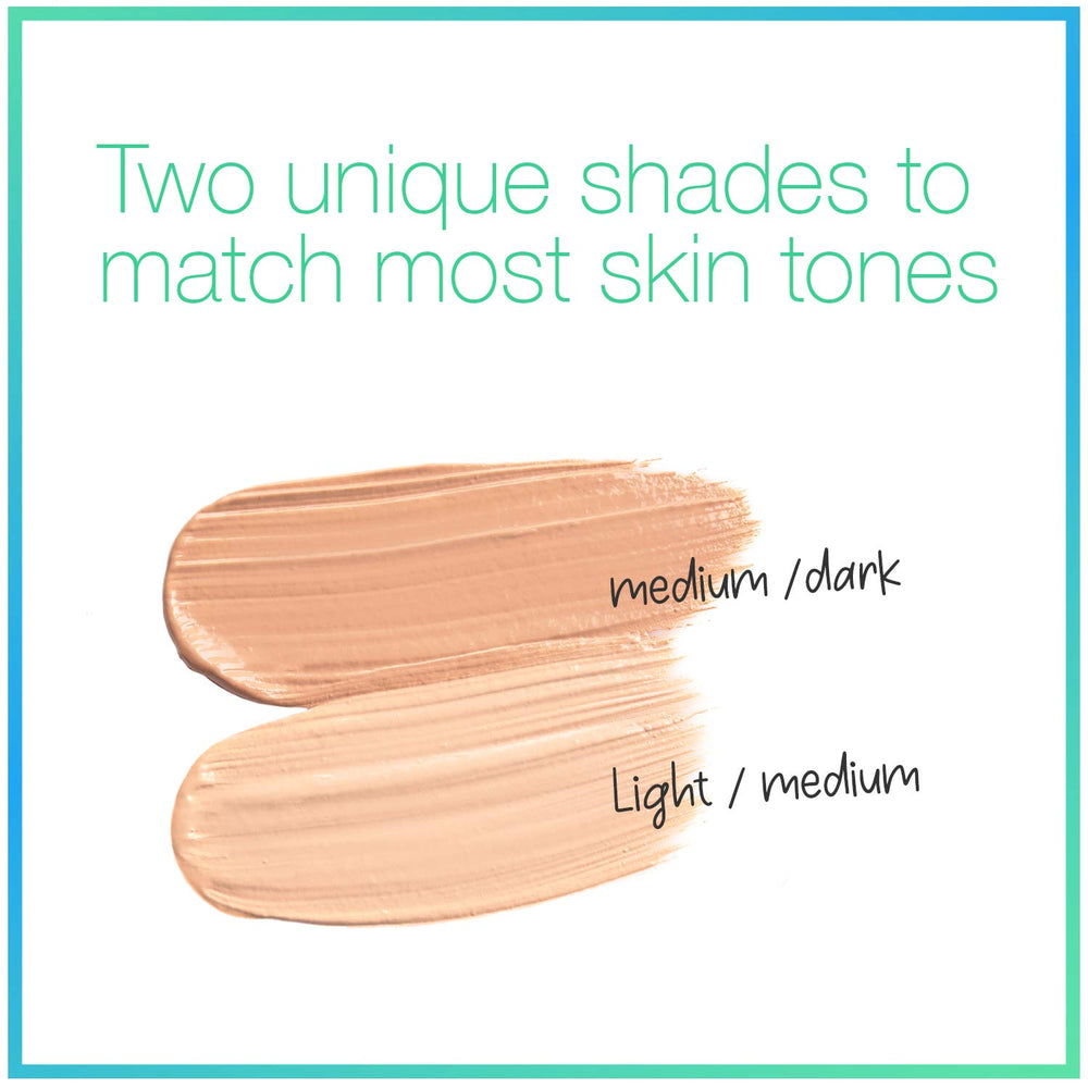 End-zit drying lotion conceals and dries blemishes with a natural finish