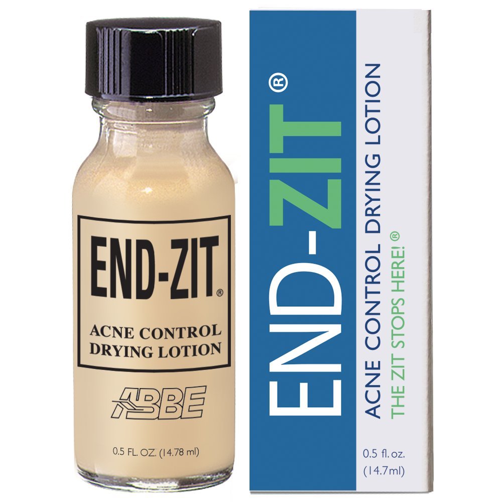 End-zit fast-acting spot treatment targets pimples to reduce redness for a clearer look