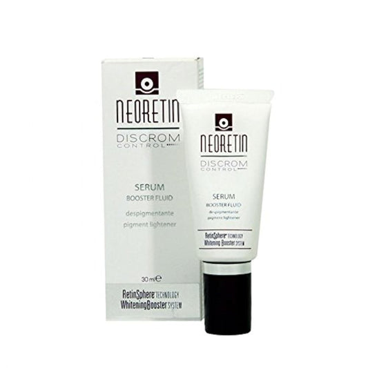Endocare Neoretin Serum 30ml bottle closeup showing smooth texture and glow