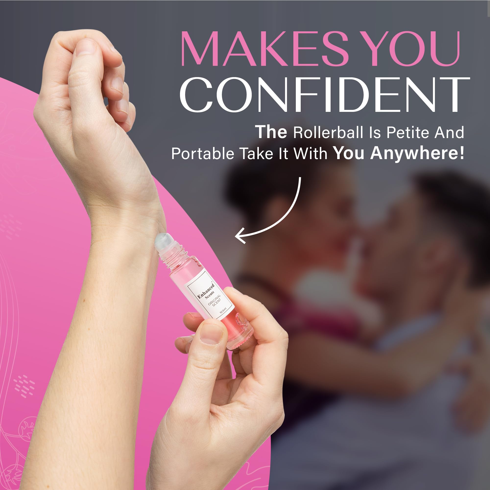 Enhanced Scents Alloura pocket-friendly design fits purses and bags.