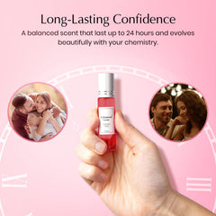 Enhanced Scents Cherry Kiss peony petals visual emphasizing floral heart notes.