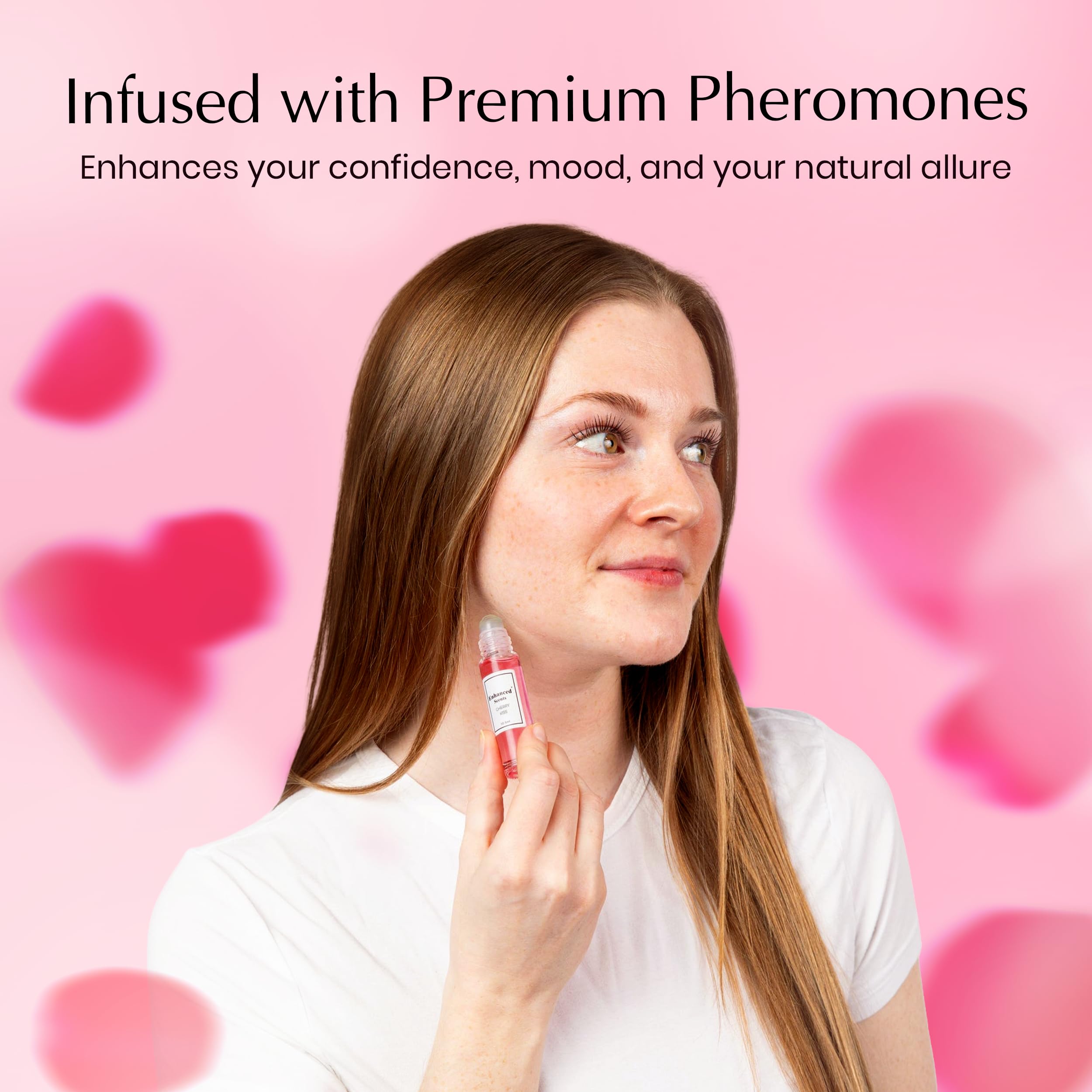 Enhanced Scents Cherry Kiss vanilla note highlight showcasing cherry-vanilla profile.