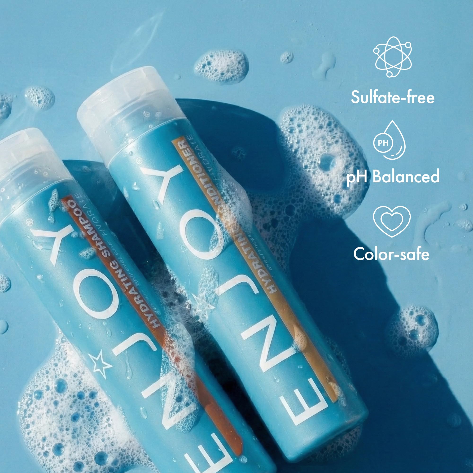Enjoy Hair Shine boost after wash reveals glossy strands and frizz control.