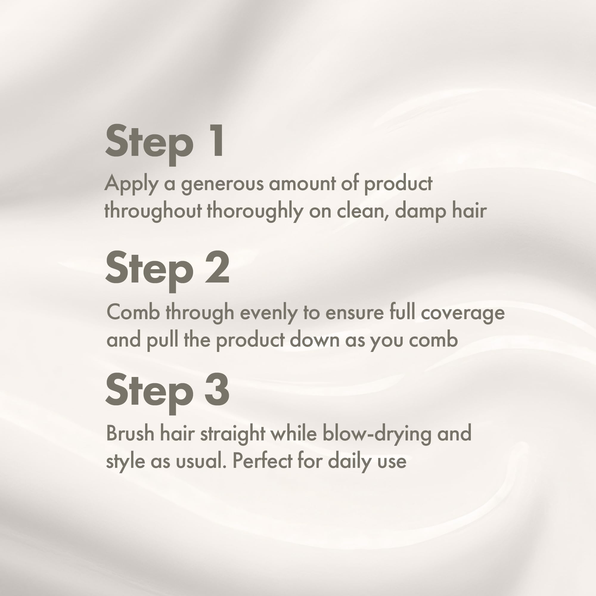 All hair types benefit from ENJOY Straightener in a universal styling routine.