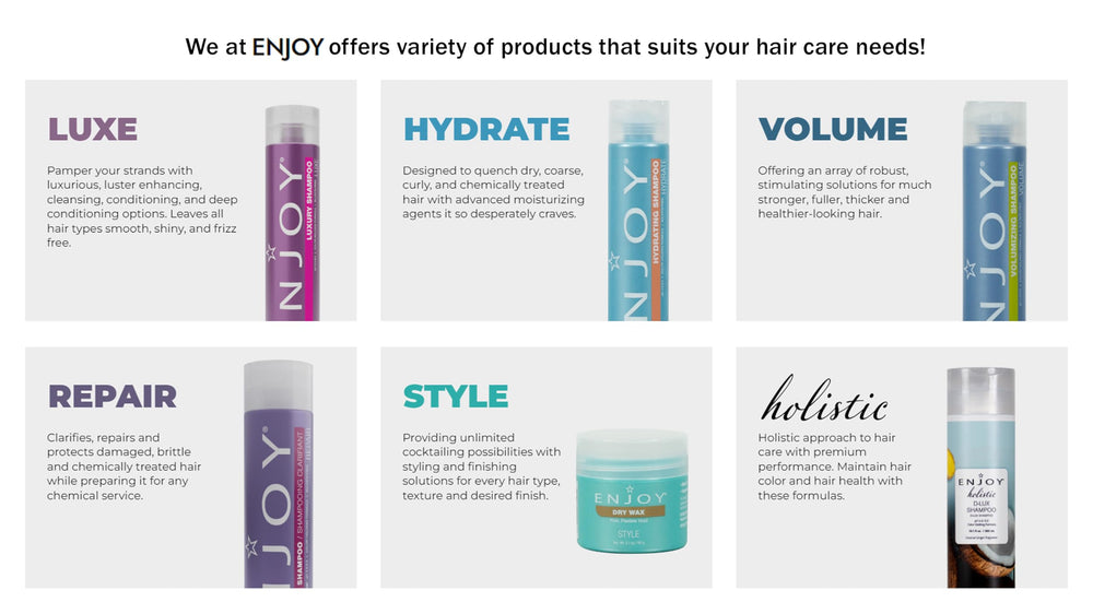 Enjoy Volumizing Elixir daily-use formula supports long-lasting shape without heaviness.