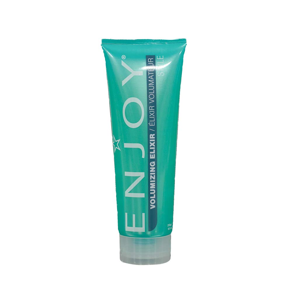 Enjoy Volumizing Elixir root lift showcases instant lift and lasting body for fine hair.