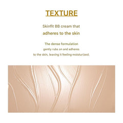 Enough Collagen 3X Moisture BB Cream SPF50 texture close-up reveals creamy breathable formula