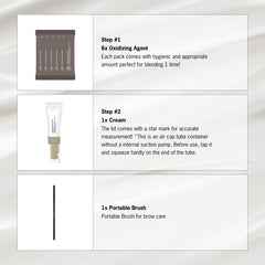 ENTROPY MAKE UP Brow Color Ash Brown quick tint process saves time