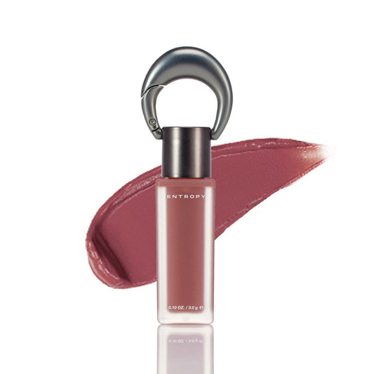 Entropy Charm Tint soft blurred finish for natural lip look.